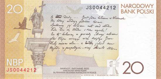 20 zloty 2009 Slowacki p.180
